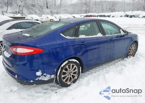 2016 Ford Fusion S from USA, damaged, VIN 3FA6P0G75GR325090